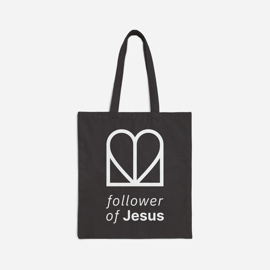 Follower of Jesus Canvas Tote Bag