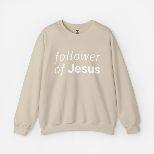 Follower of Jesus Heavy Blend™ Crewneck Sweatshirt