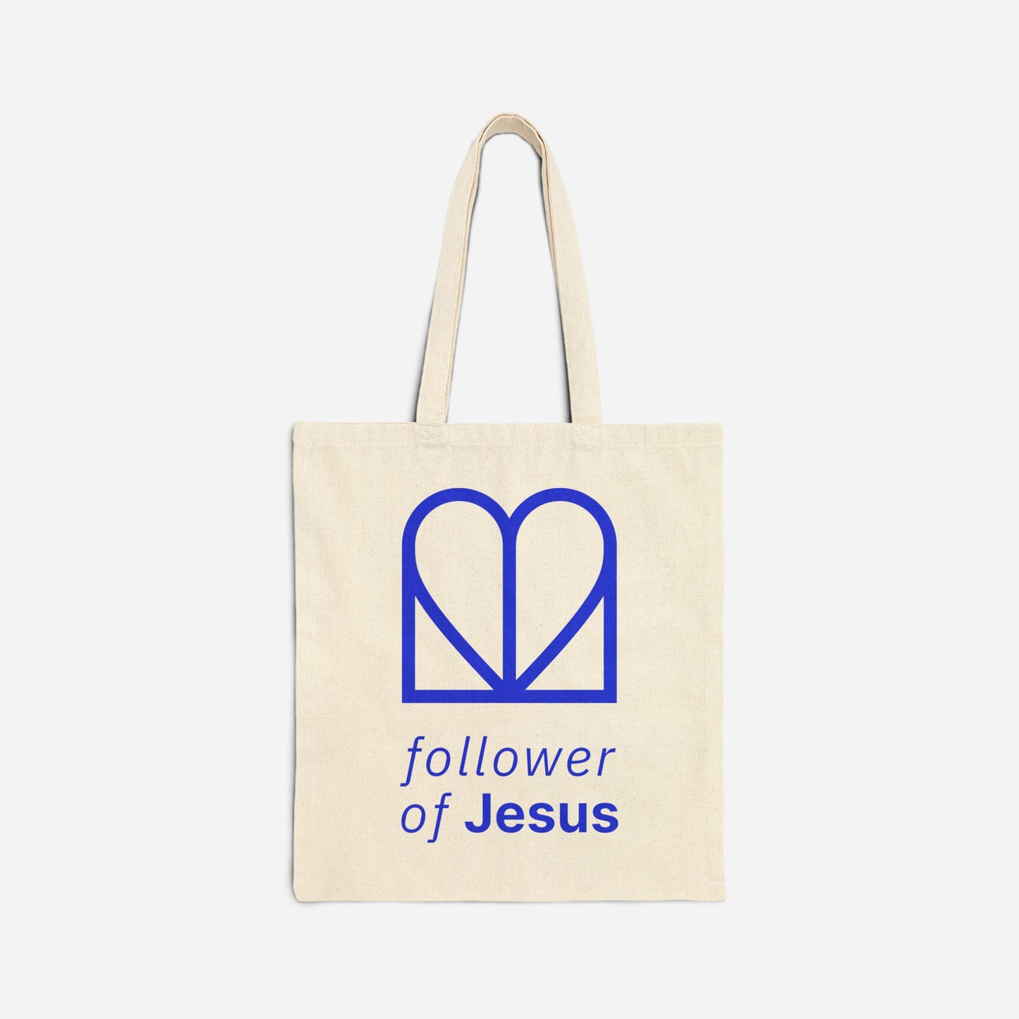 Follower of Jesus Canvas Tote Bag