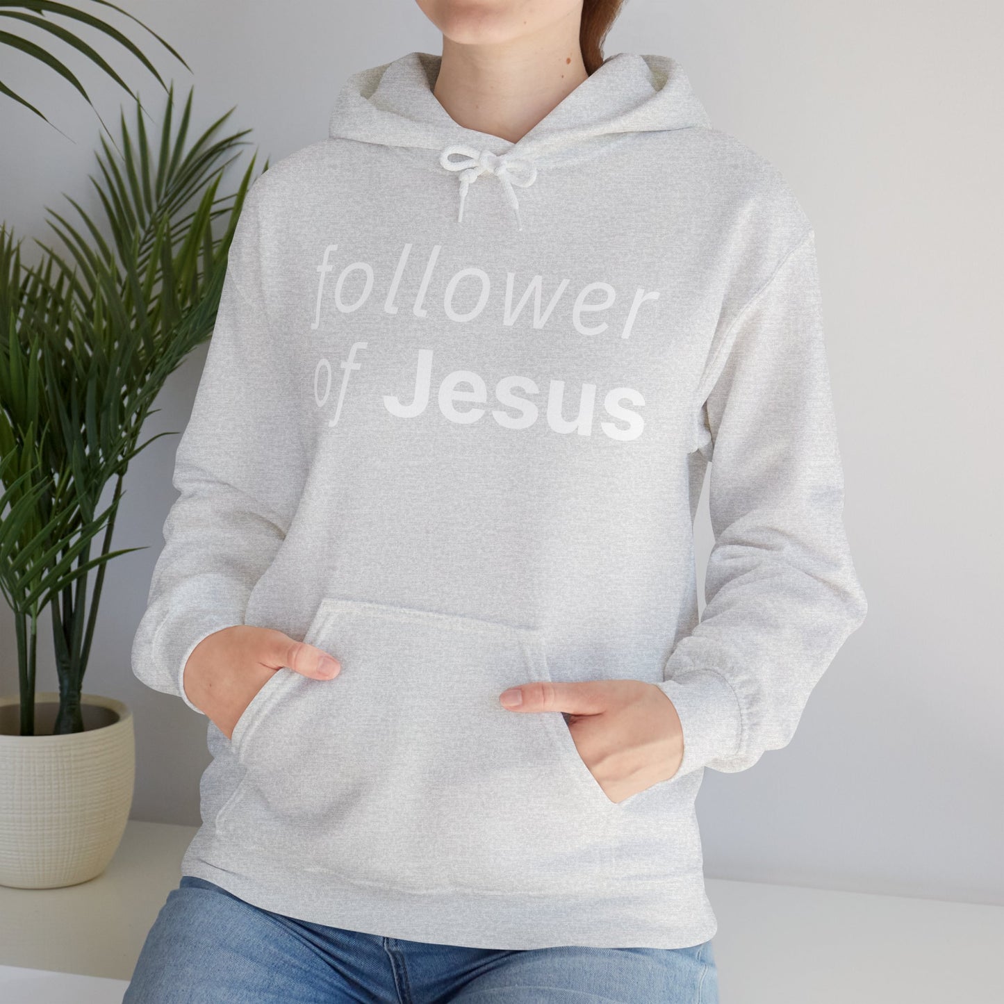 Follower of Jesus Heavy Blend™ Hooded Sweatshirt