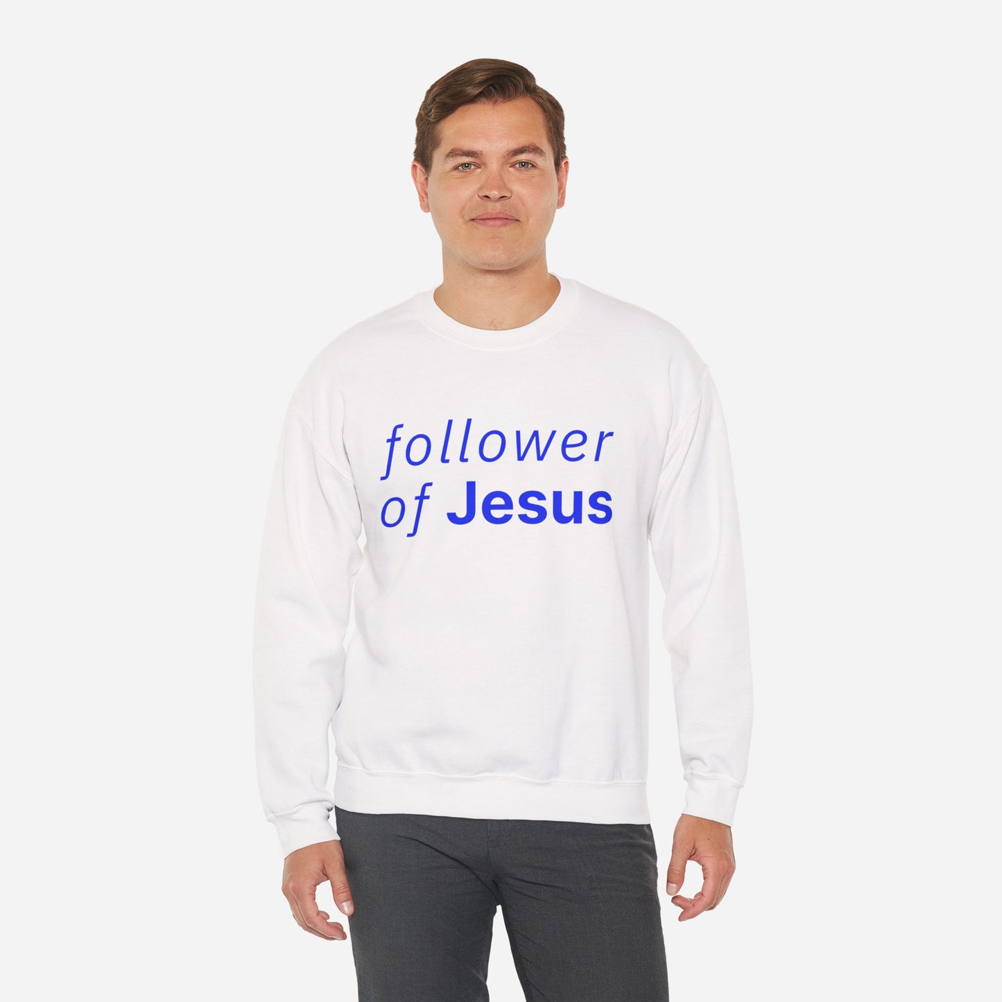 Follower of Jesus Heavy Blend™ Crewneck Sweatshirt