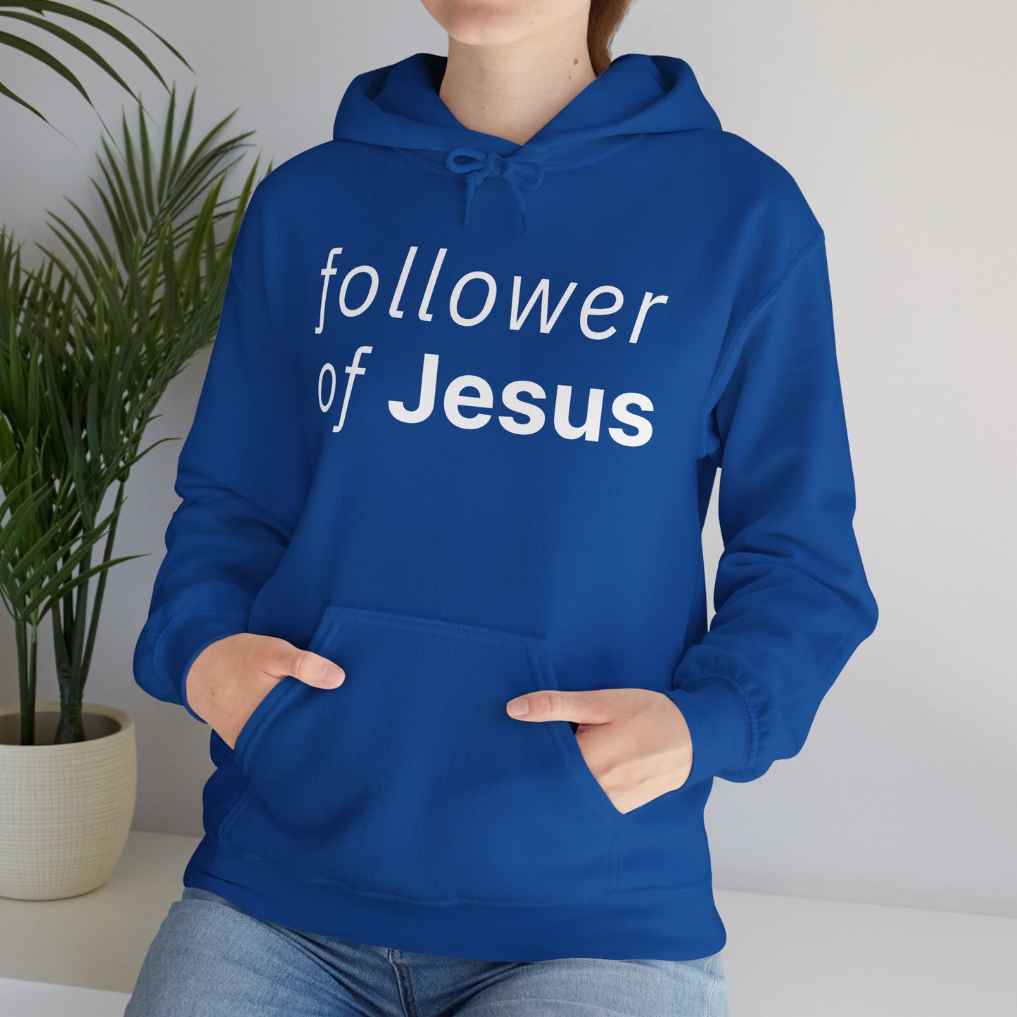 Follower of Jesus Heavy Blend™ Hooded Sweatshirt