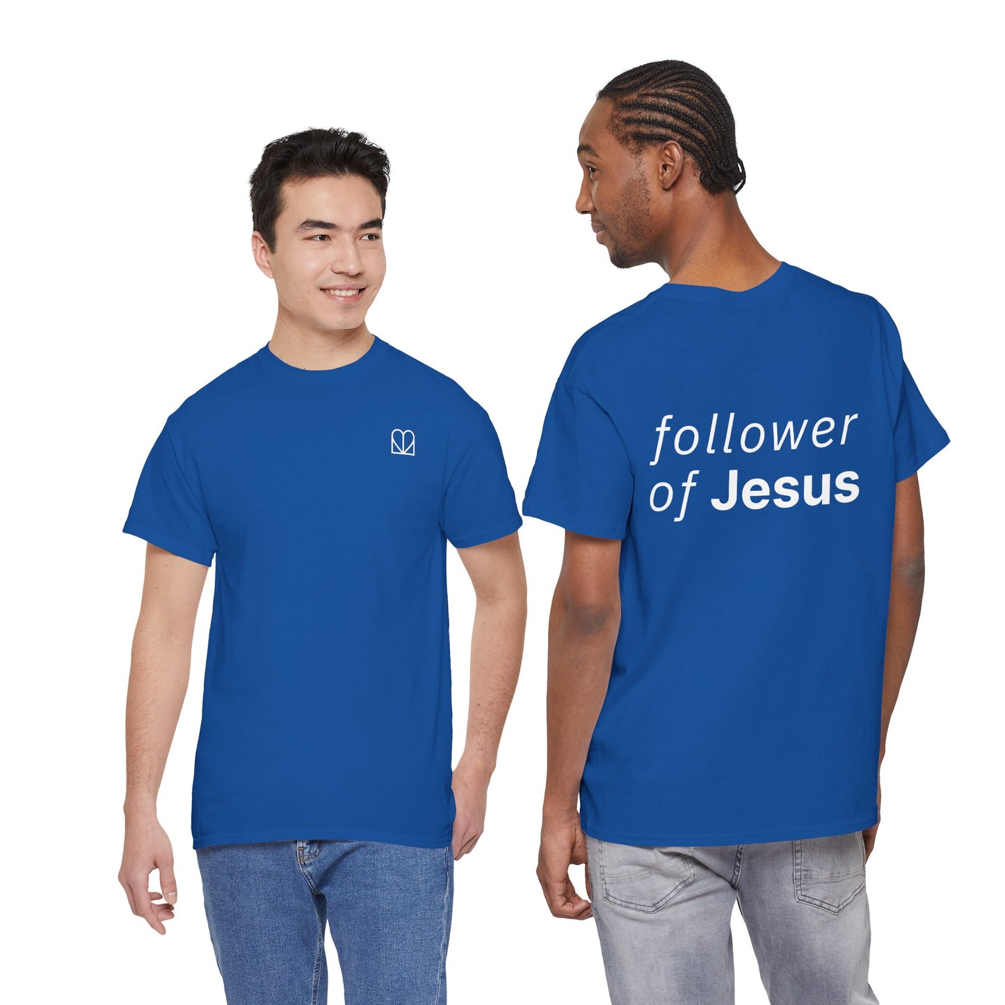 Follower of Jesus Heavy Cotton Tee