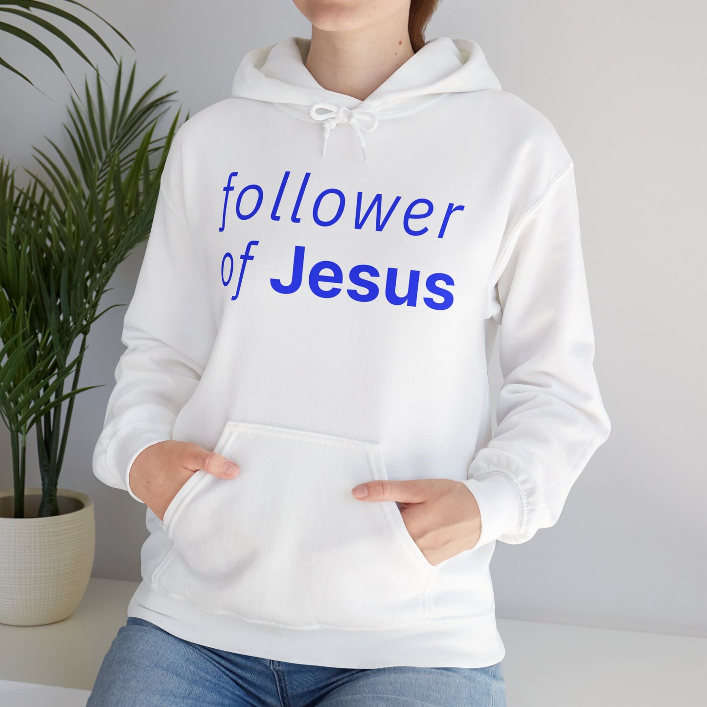 Follower of Jesus Heavy Blend™ Hooded Sweatshirt