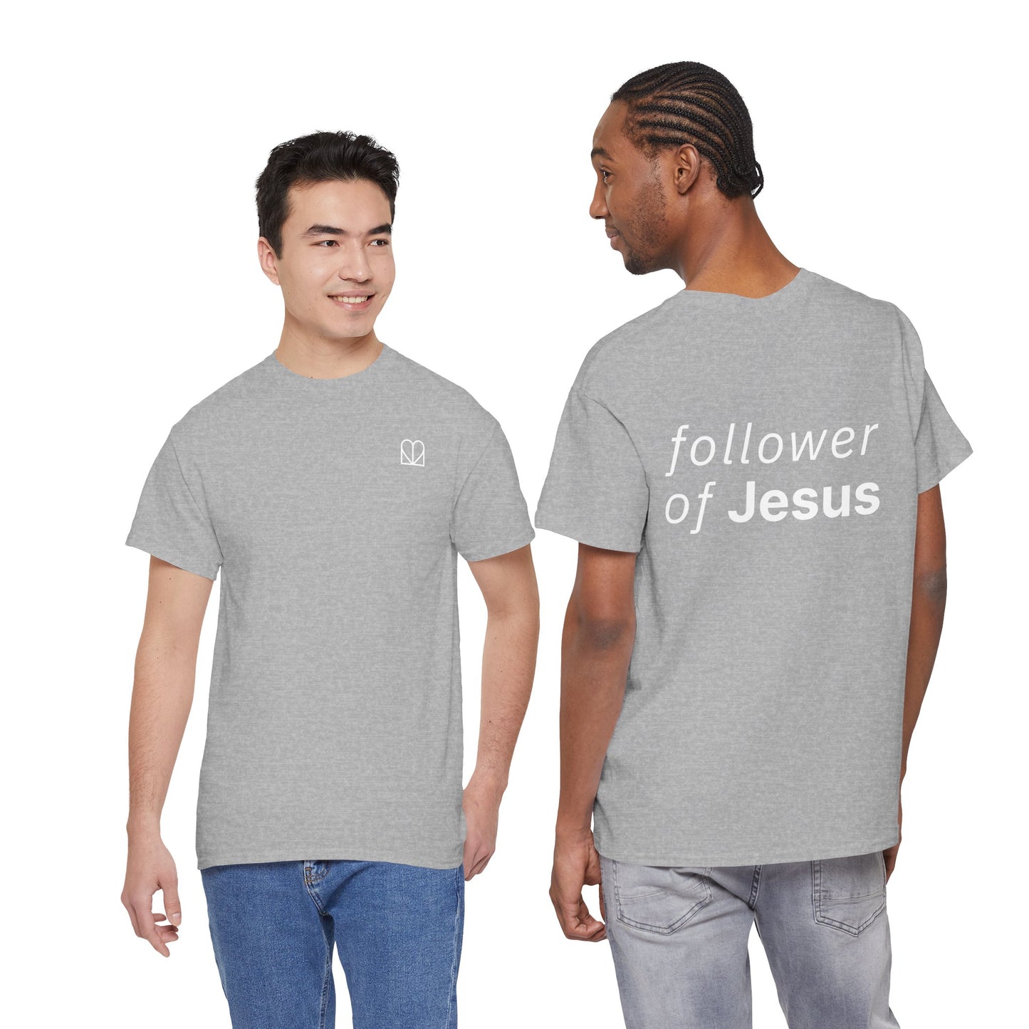 Follower of Jesus Heavy Cotton Tee