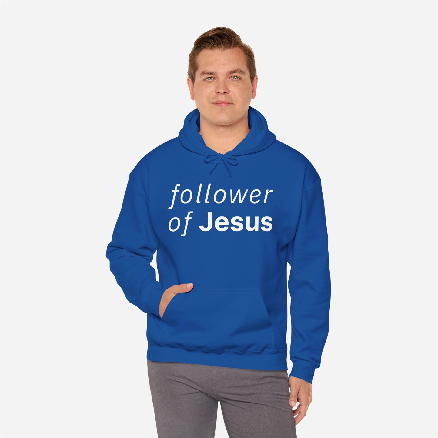 Follower of Jesus Heavy Blend™ Hooded Sweatshirt